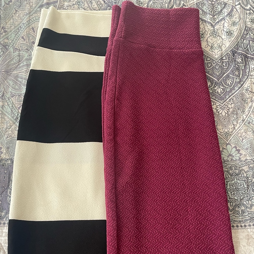Lularoe Cassie skirt bundle of 2